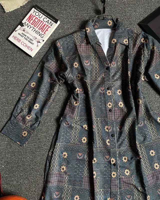 Premium Micro Summer Shirts -   Midnight Mosaic