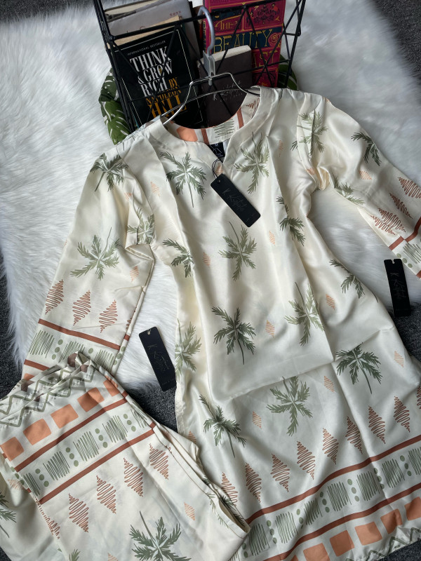 Kurtiistic digital printed two piece