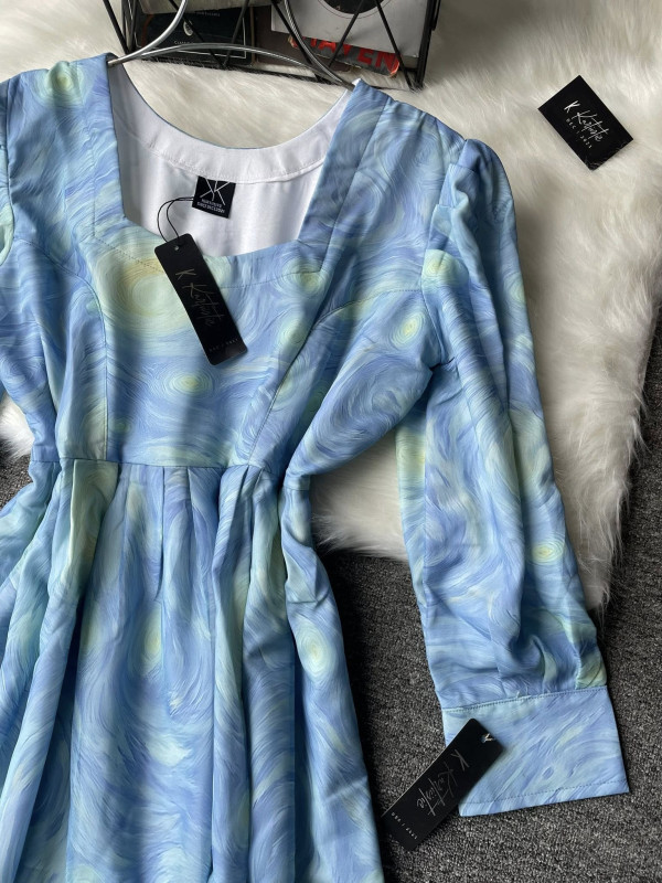 kurtiistic  premium lush gown